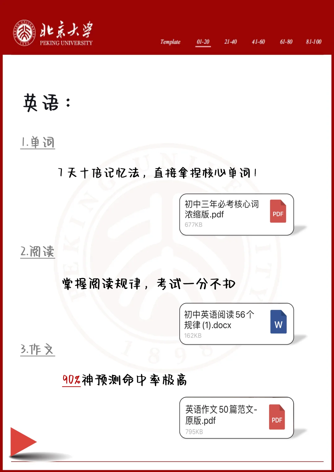 中考还剩63天，别等哭着出考场！ 第7张
