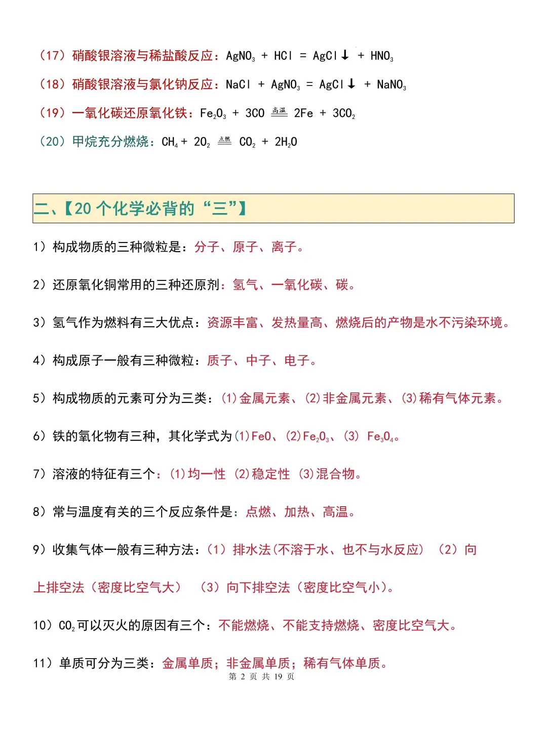 中考化学想上90分宝子‖真的太有用啦😝 第17张