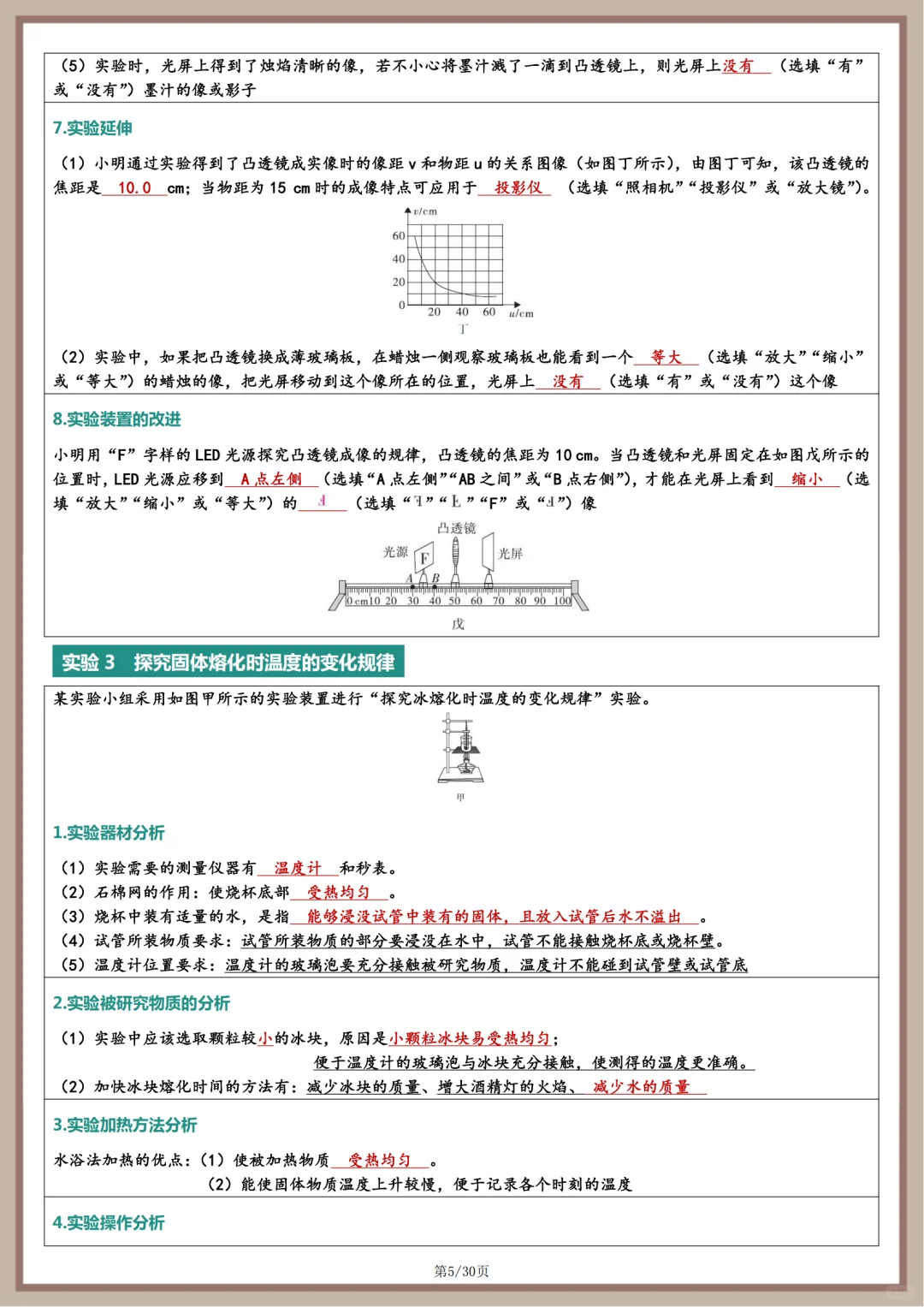 2025年中考物理实验总结 第6张