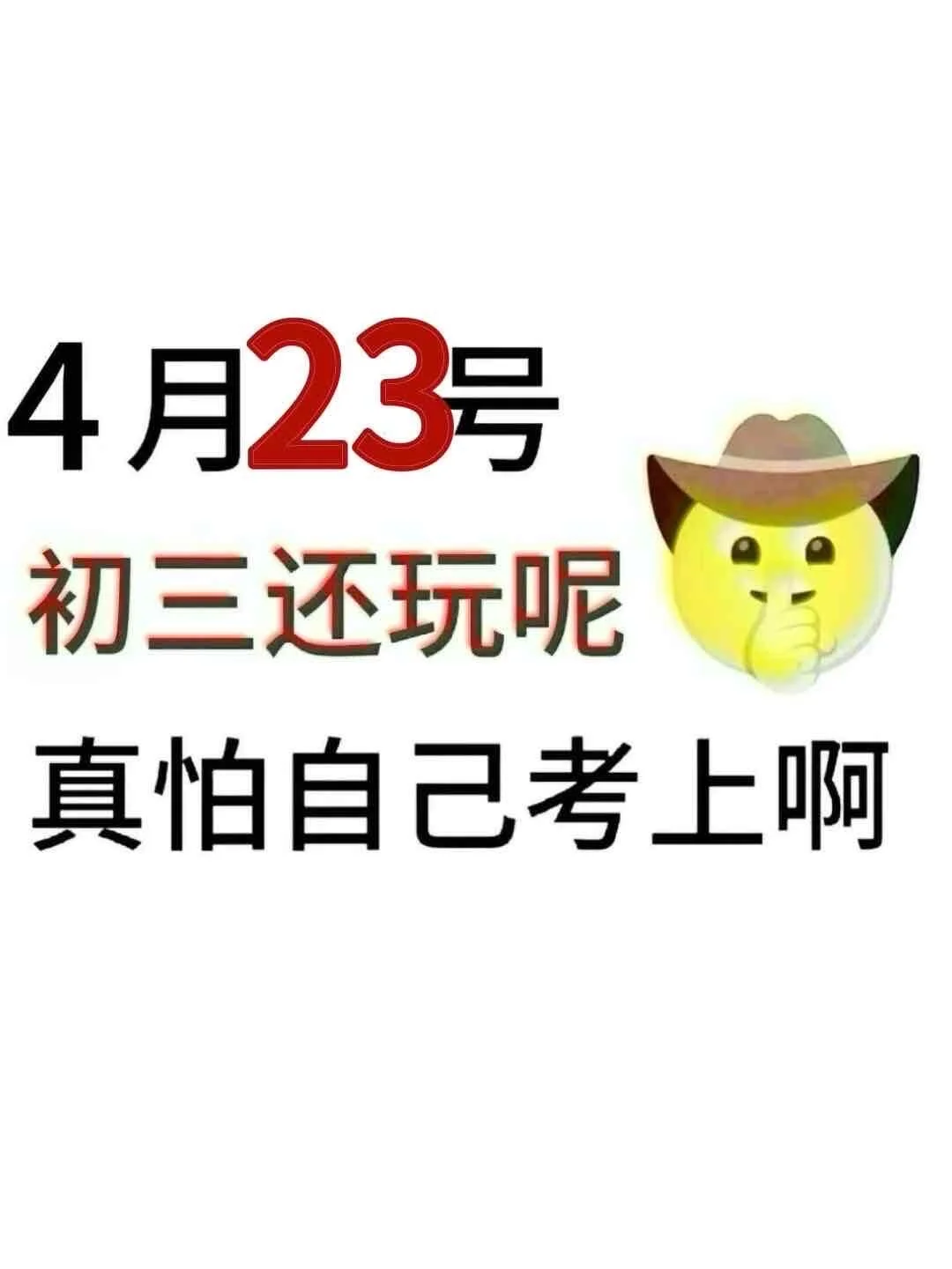 假如我从4月23日开始拼命中考 第2张