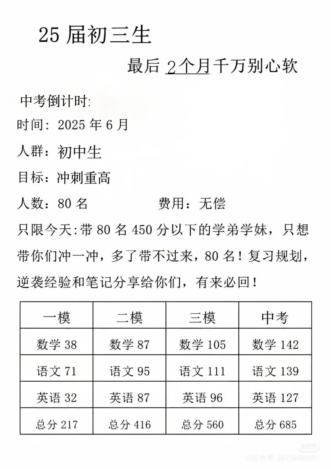 中考生的看过来！ 第1张