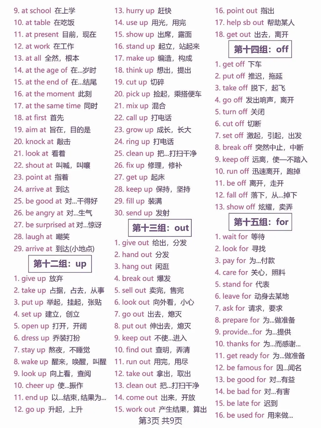 英语完形一定要背的重要短语！！！太强了！ 第4张