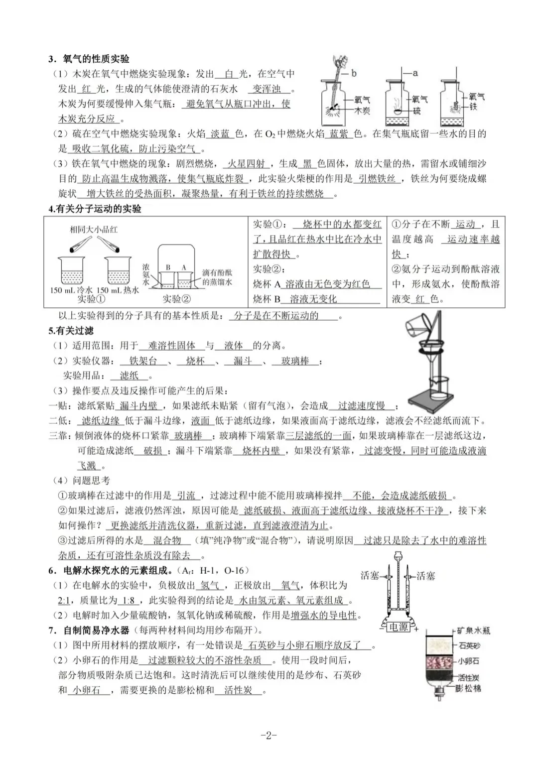 ✅2025中考化学22个必考实验汇总‼️ 第7张