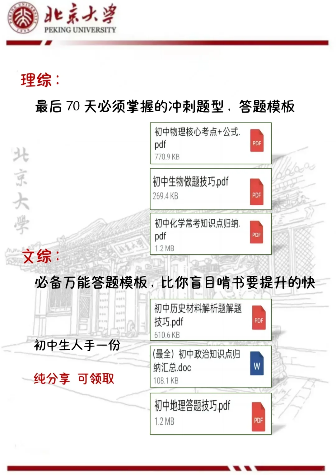 中考还剩36天，别等哭着出考场！ 第1张