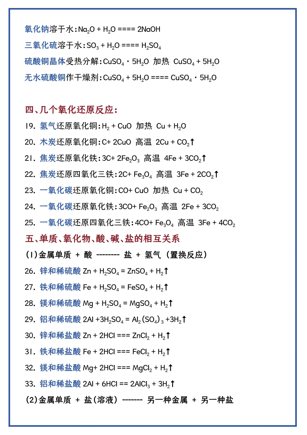 中考化学冲刺！ 第3张
