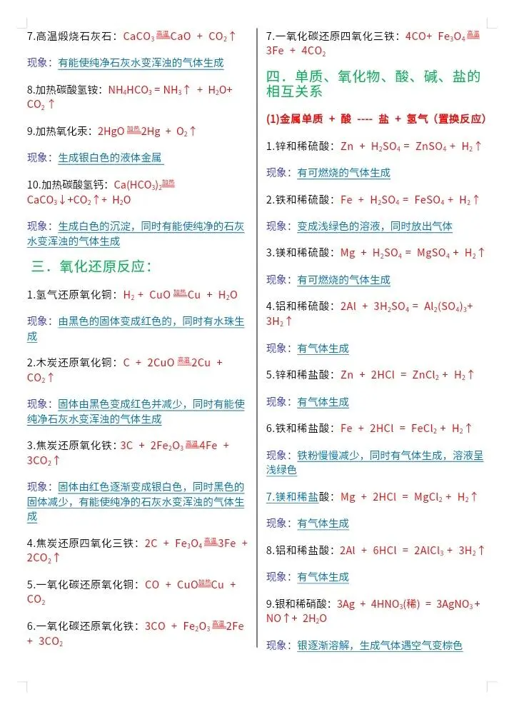 中考化学冲刺！ 第12张