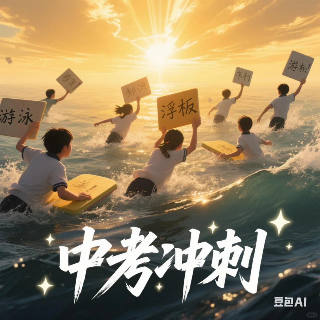 Ai做了几个中考主题的图 第1张
