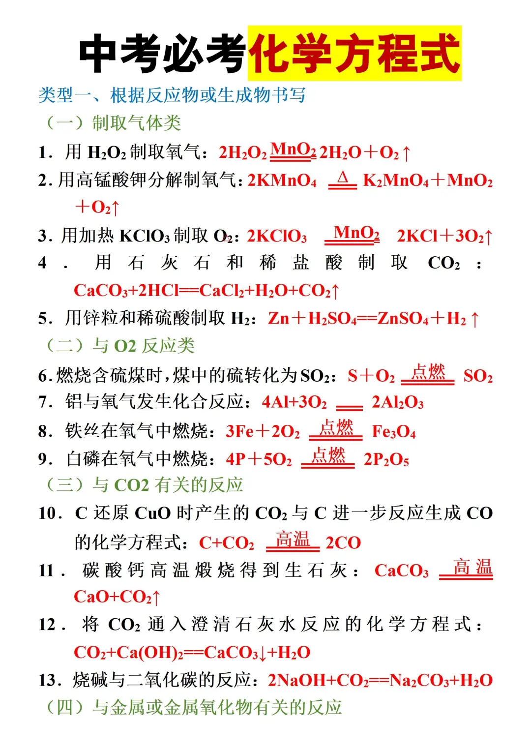 中考化学冲刺！ 第6张