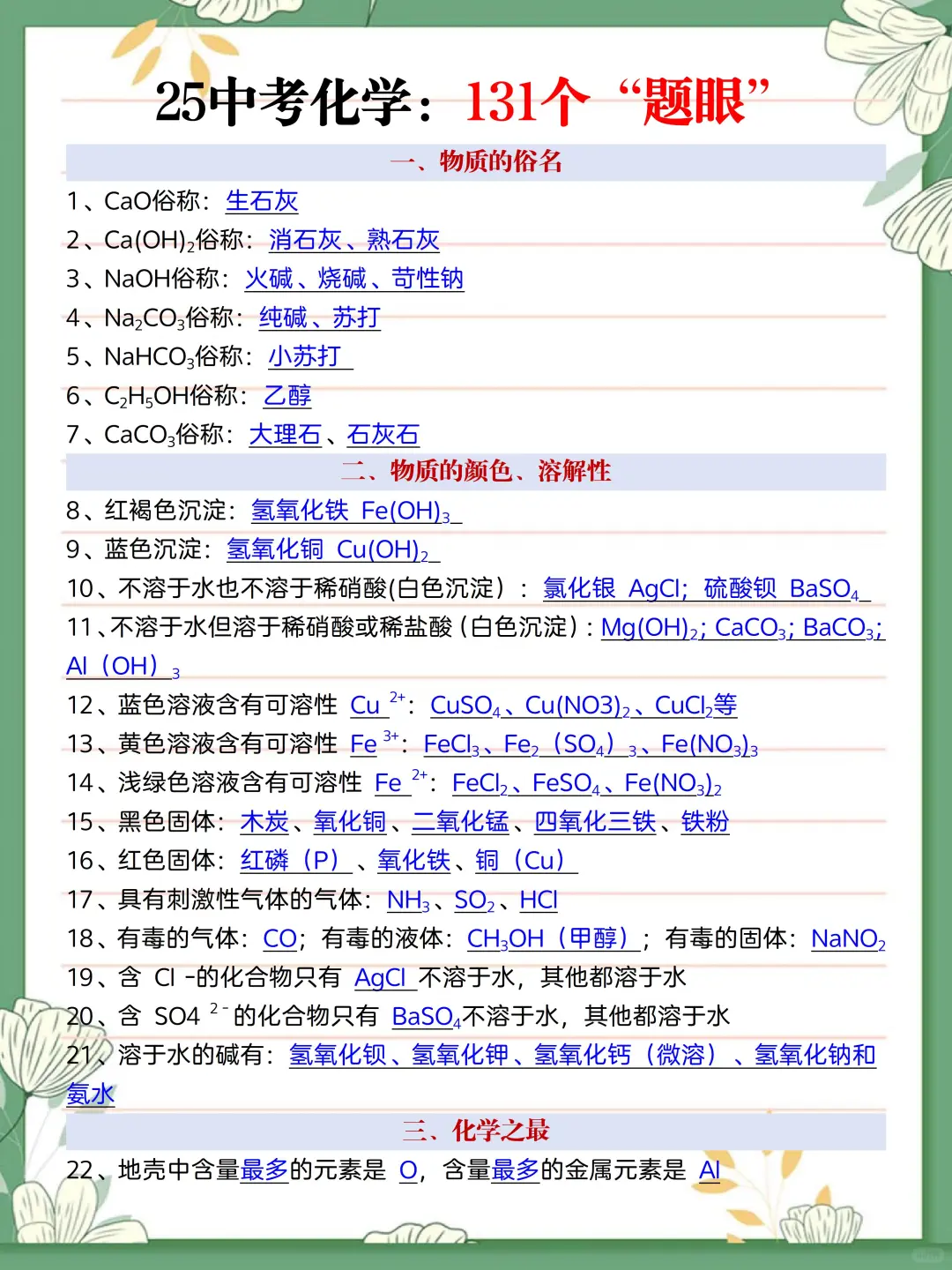 中考倒数40天❗️抓好这4点，逆袭重高❗️ 第14张