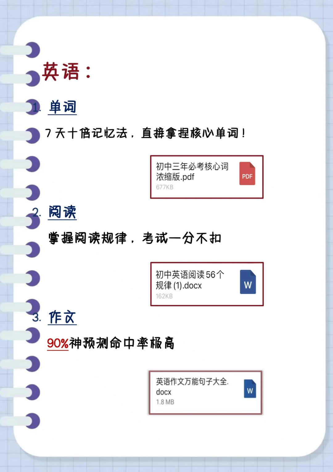 初三生，玩命34天逆袭上重高！ 第1张