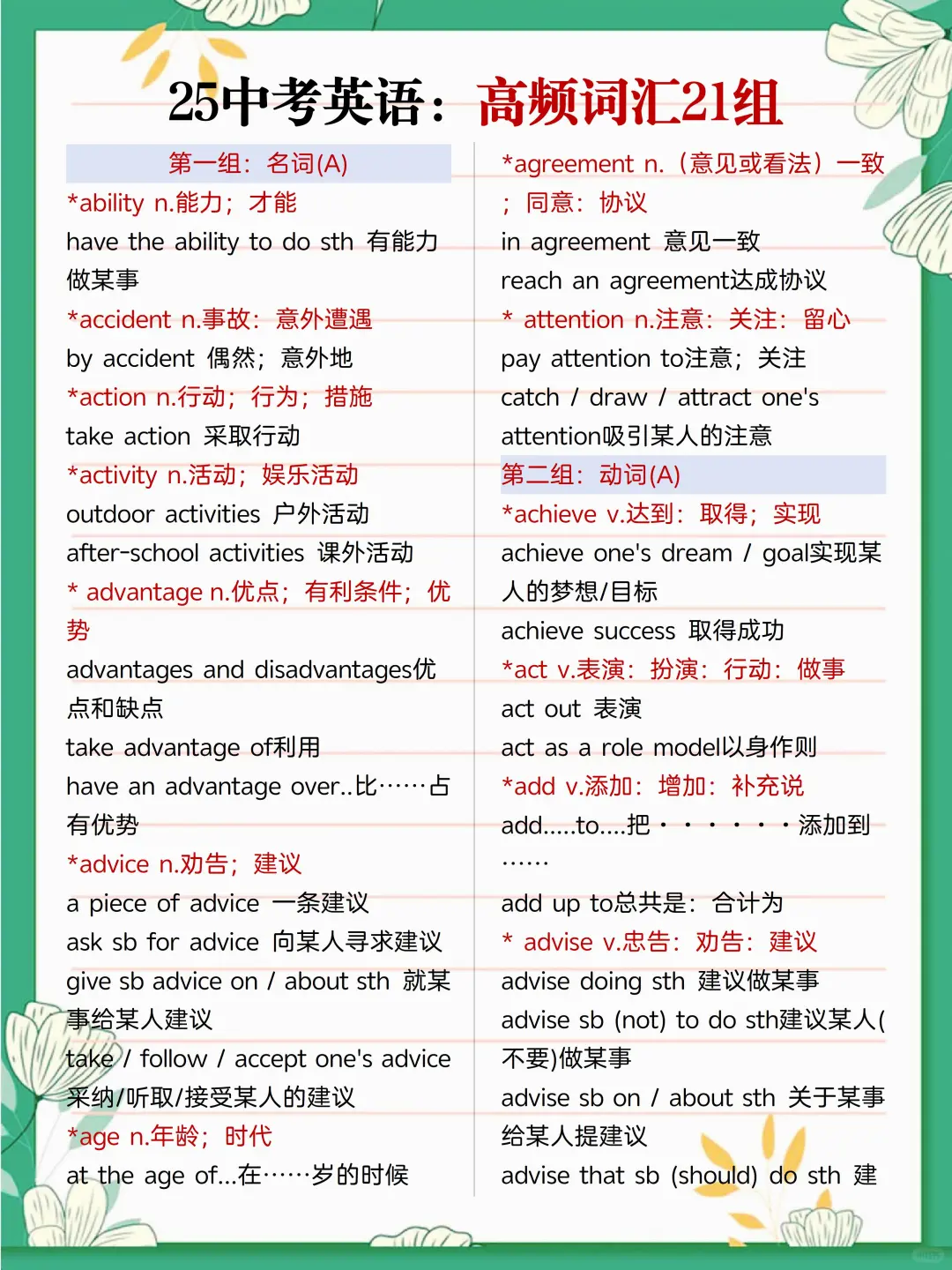 中考真正的较量开始了❗️玩命冲刺30天❗️ 第9张