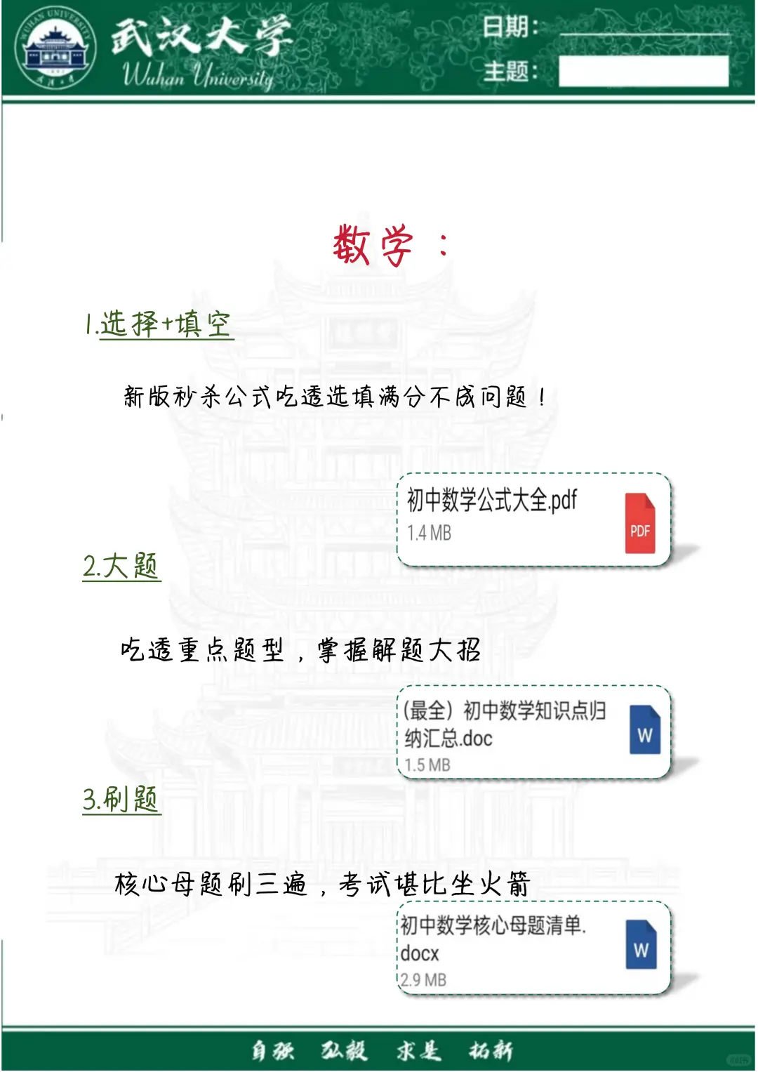 中考还剩39天，别等哭着出考场 第6张