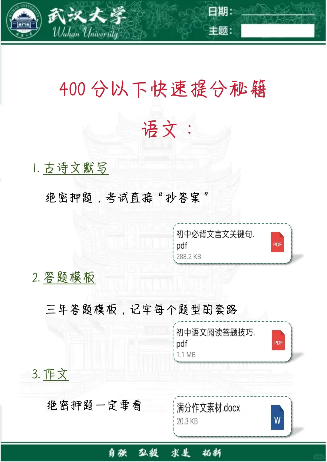中考还剩39天，别等哭着出考场 第5张
