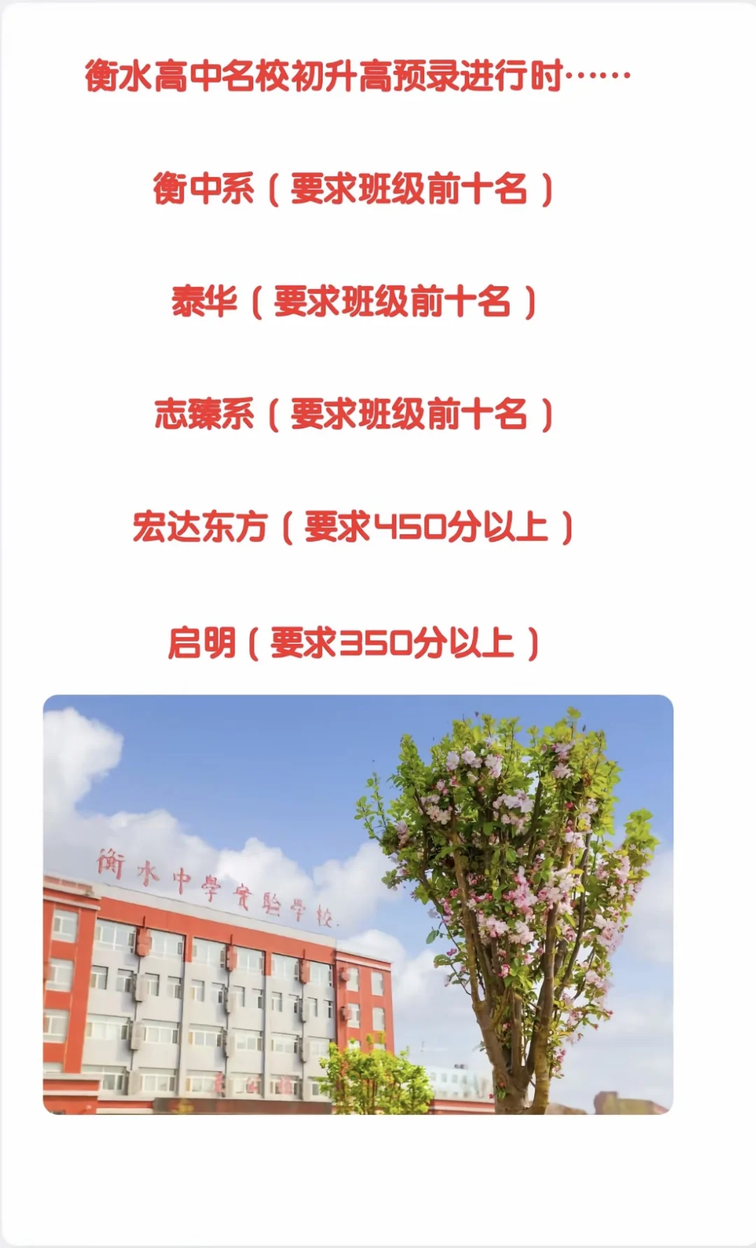 又是一年中考季 第1张
