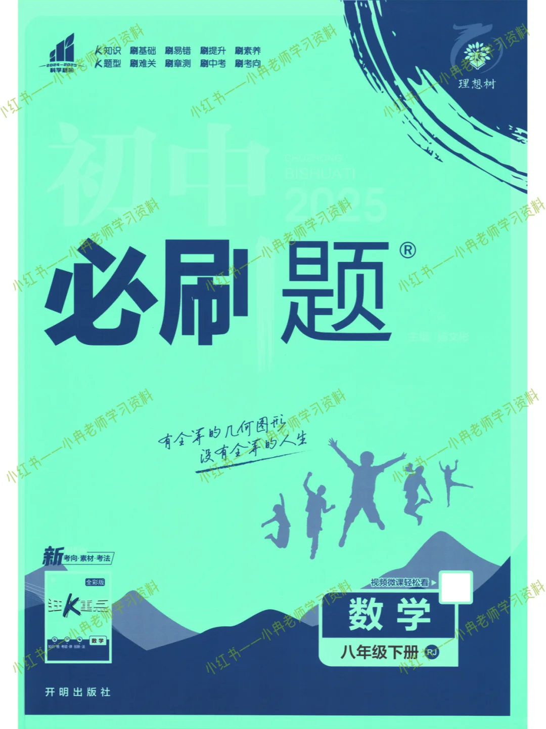 25版《初中必刷题》数学人教版七八九年级下 第8张