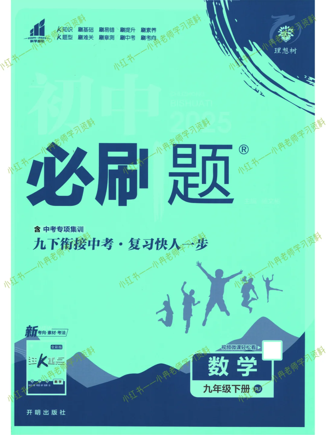 25版《初中必刷题》数学人教版七八九年级下 第13张