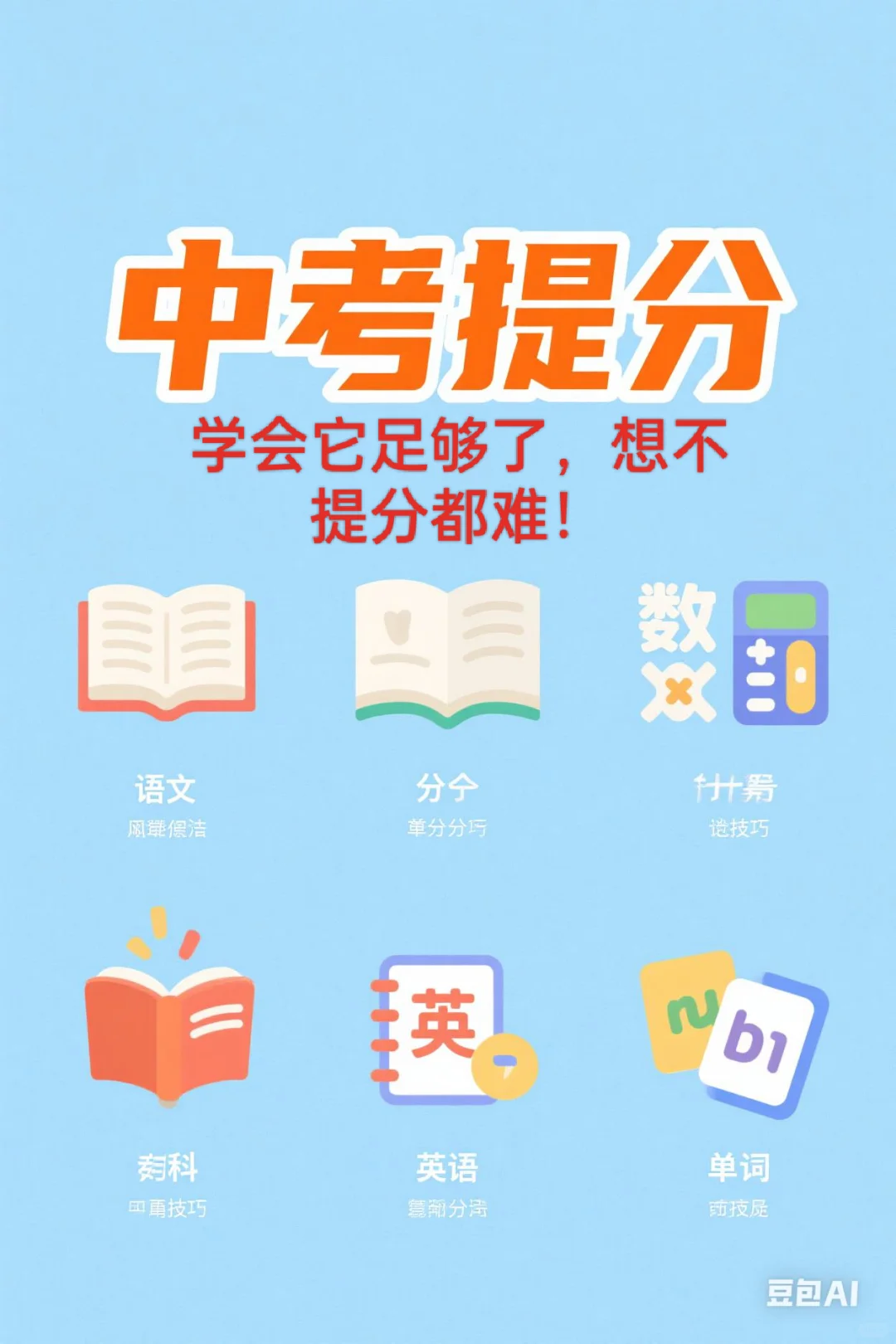 中考马上来临，抓紧时间行动起来吧！ 第2张