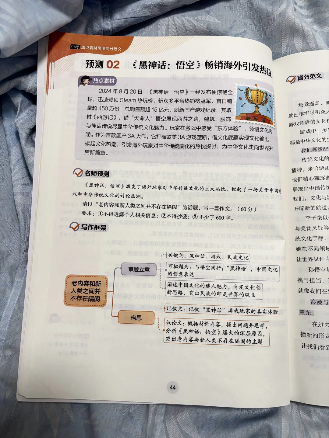 2025中考语文作文冲刺必备书来啦！ 第10张