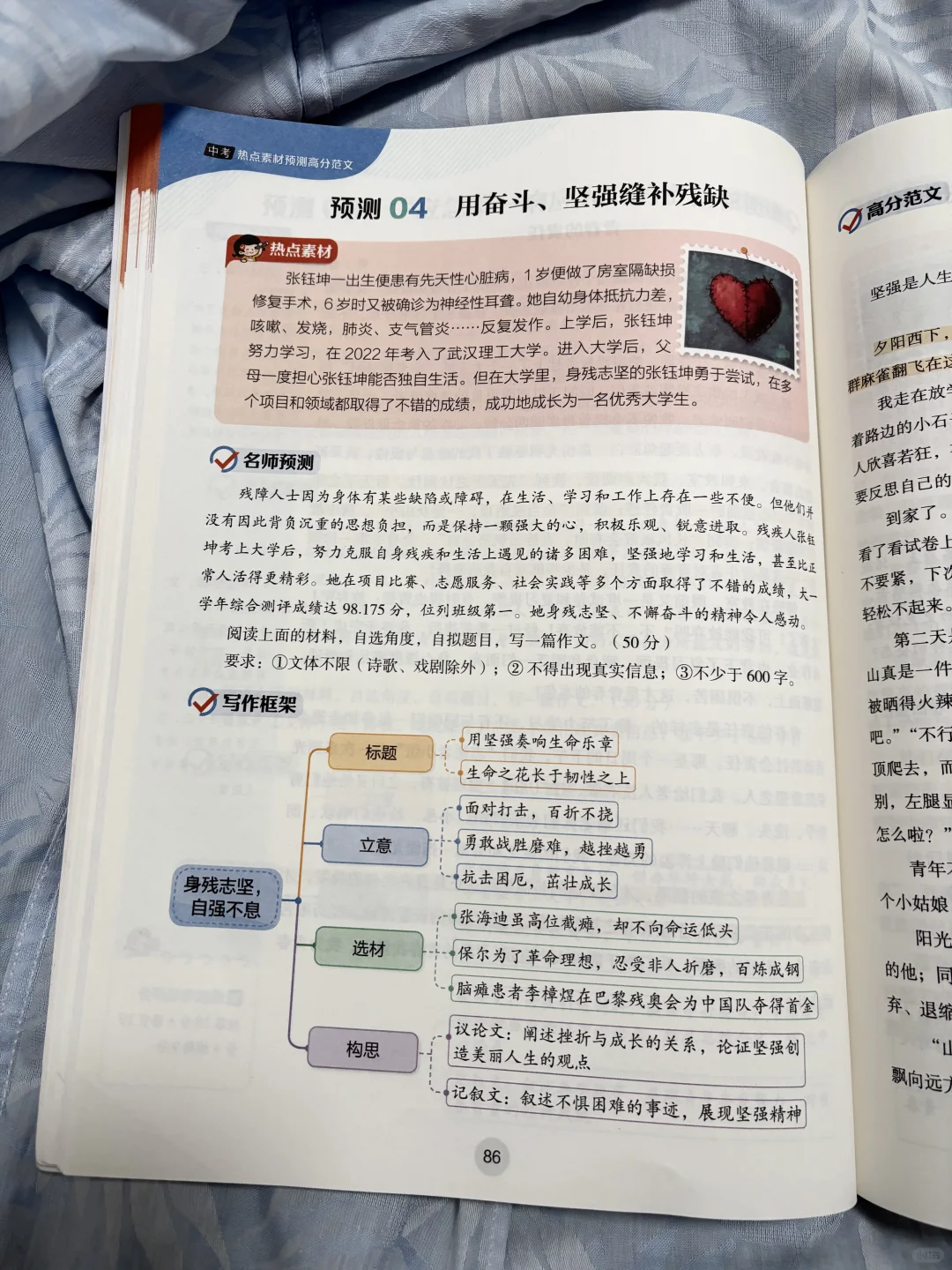2025中考语文作文冲刺必备书来啦！ 第16张