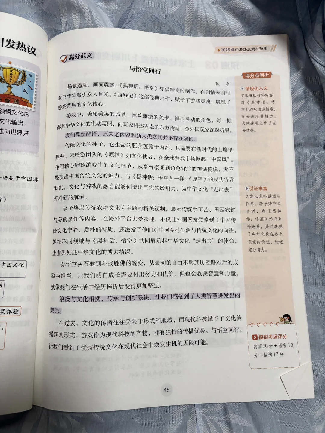 2025中考语文作文冲刺必备书来啦！ 第11张