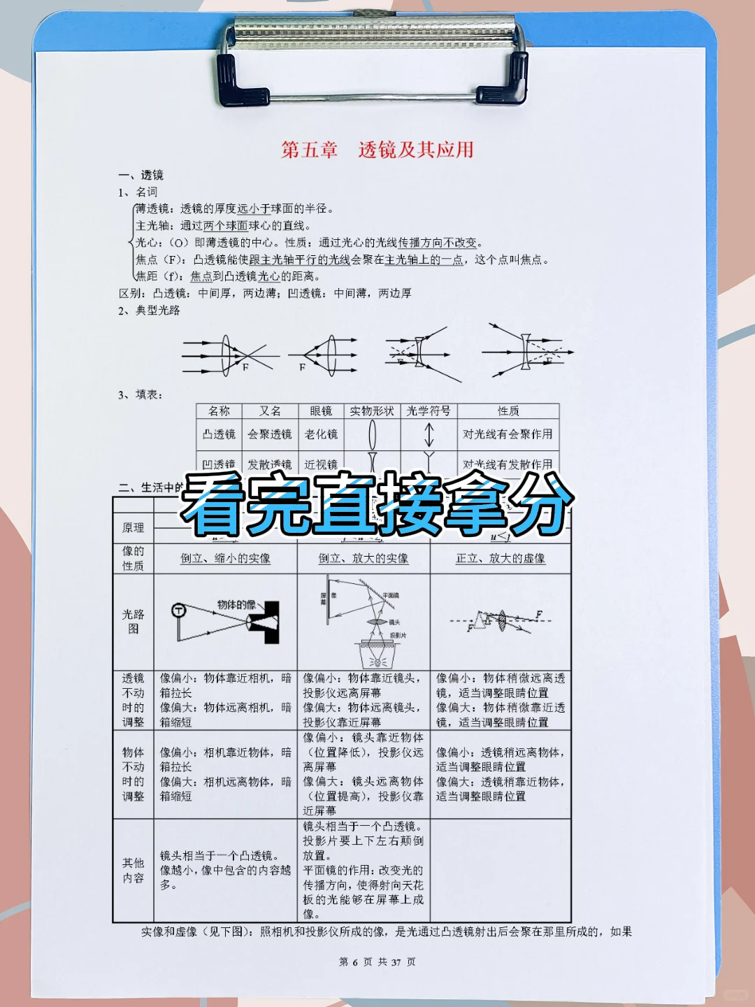 这才是初三娃，中考物理96+的正确打开方式 第1张