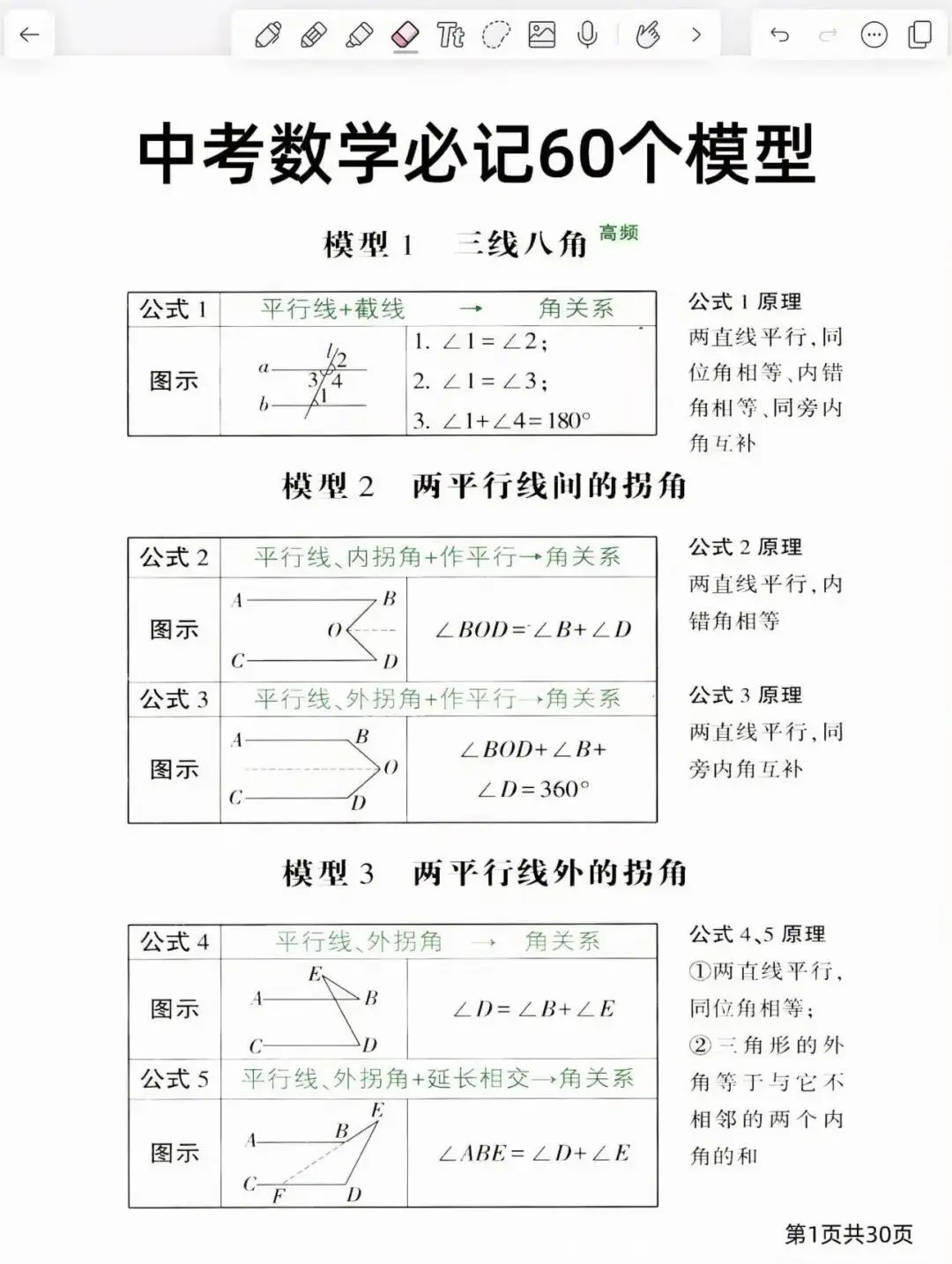 下下周中考瞬间不急了！！看这一篇#中考复习[ 第8张