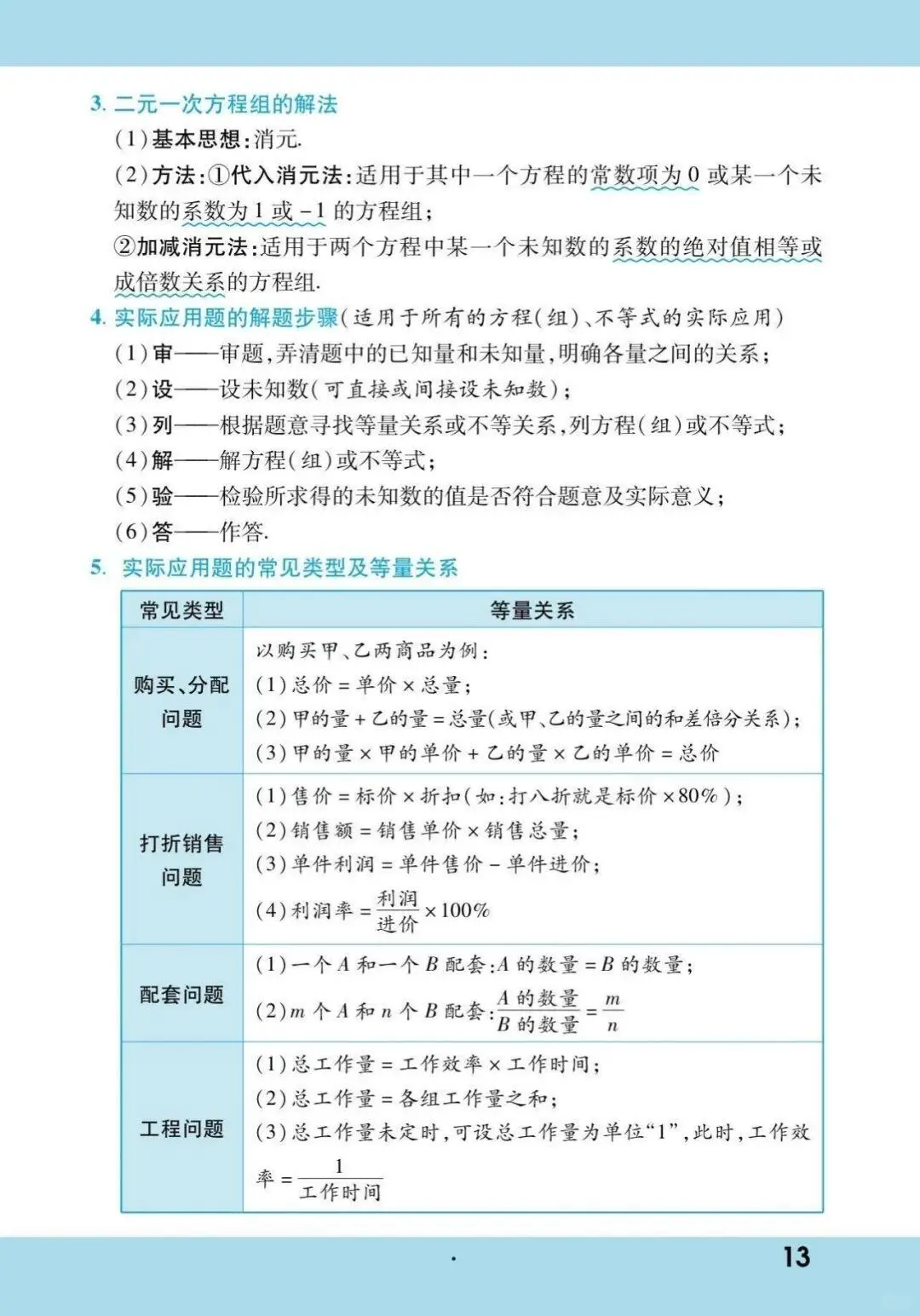中考要来了，这些数学公式基础你掌握了吗 第14张