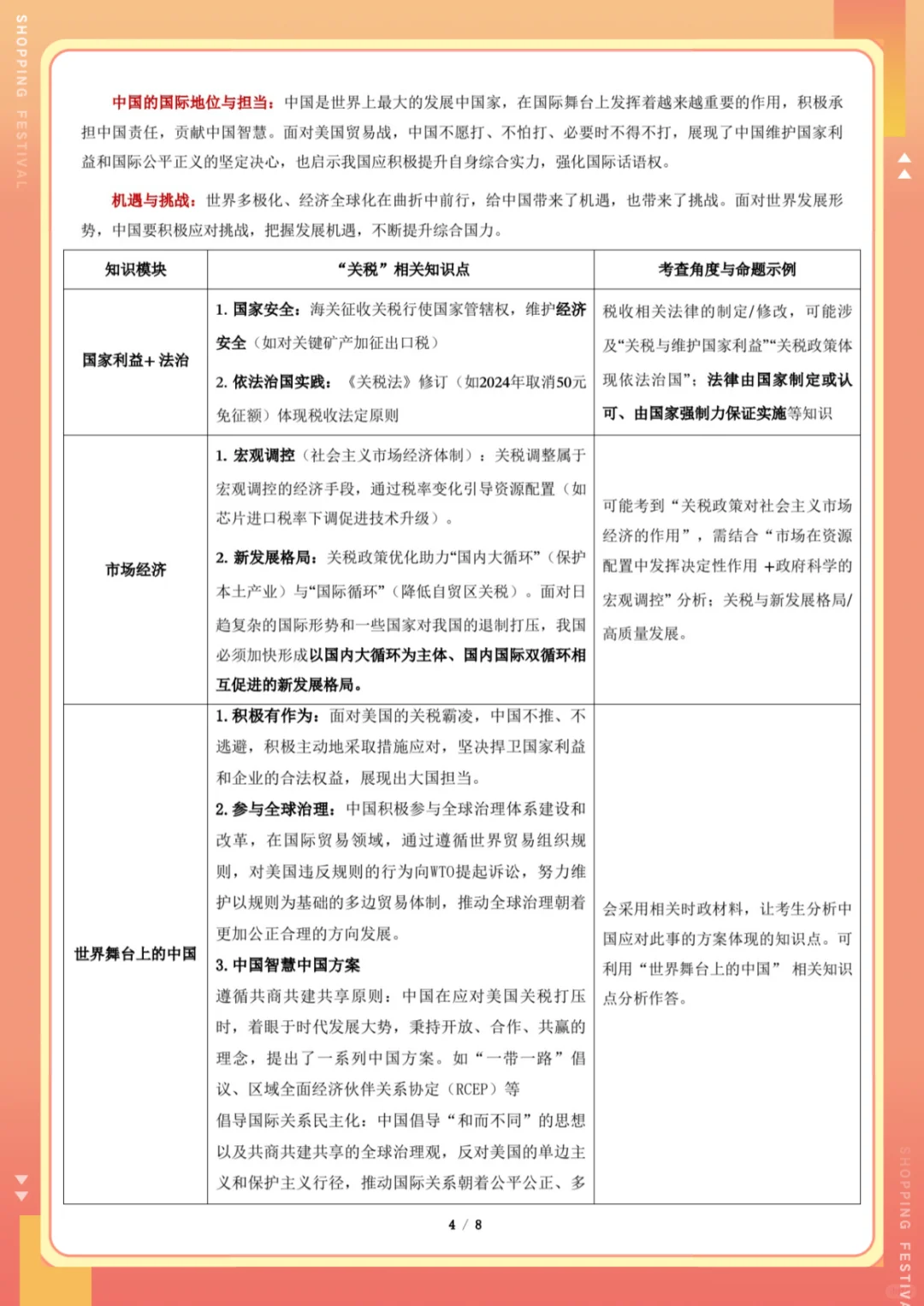 25中考道法热点预测押题终极汇总🔥 第1张