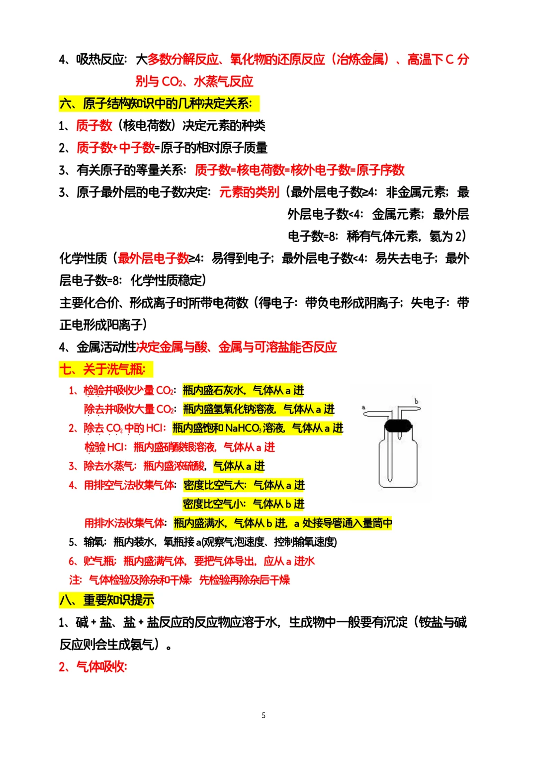中考必背知识点大全 第6张