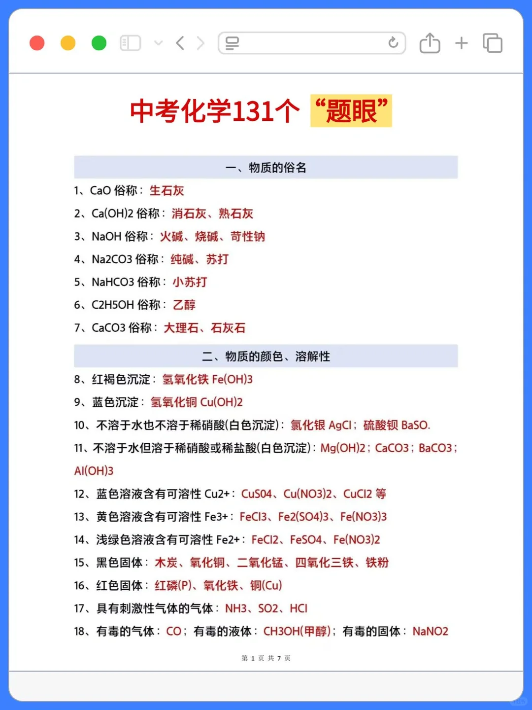 我整理了复习知识汇总 考生们看过来！ 第7张