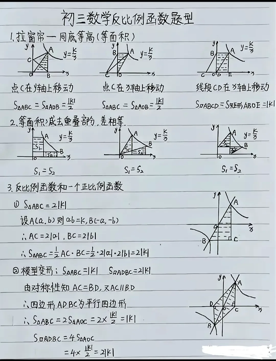 中考数学必背公式 第1张