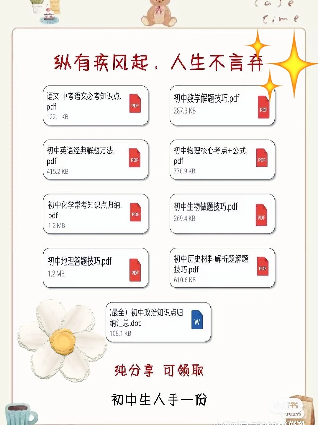 初二还玩呢真以为自己考得上啊 第3张