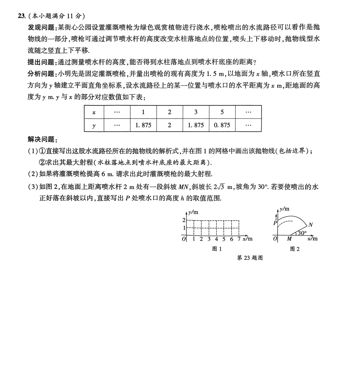 2025 中考数学模拟套卷精选 数学方向卷 第8张
