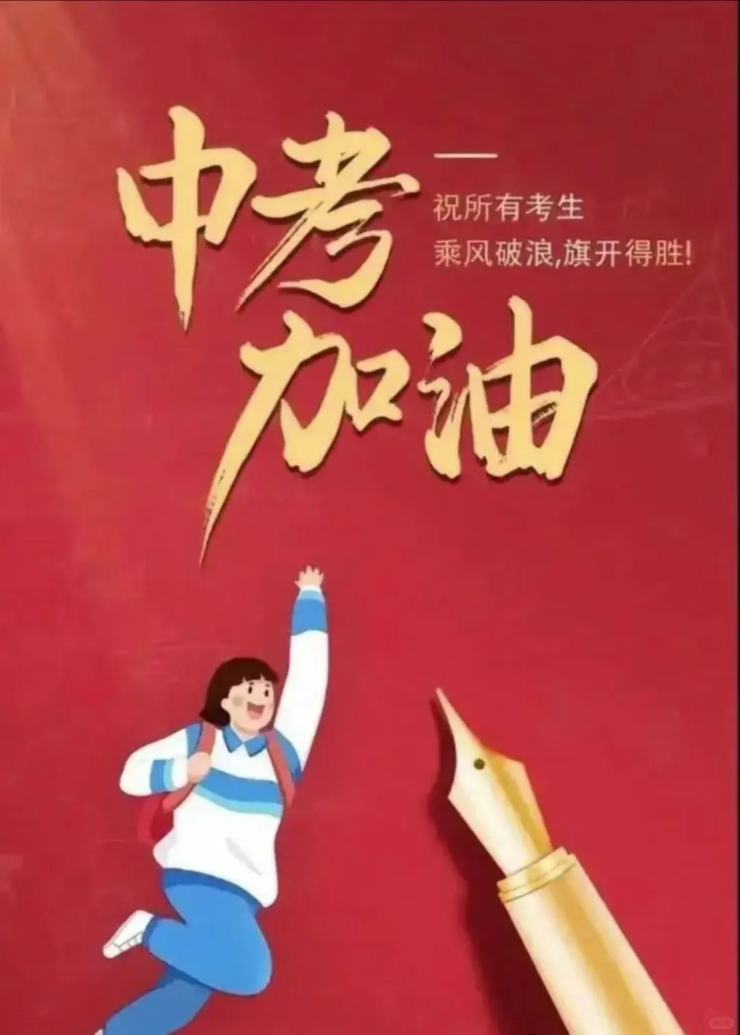 致中考前的你 第1张