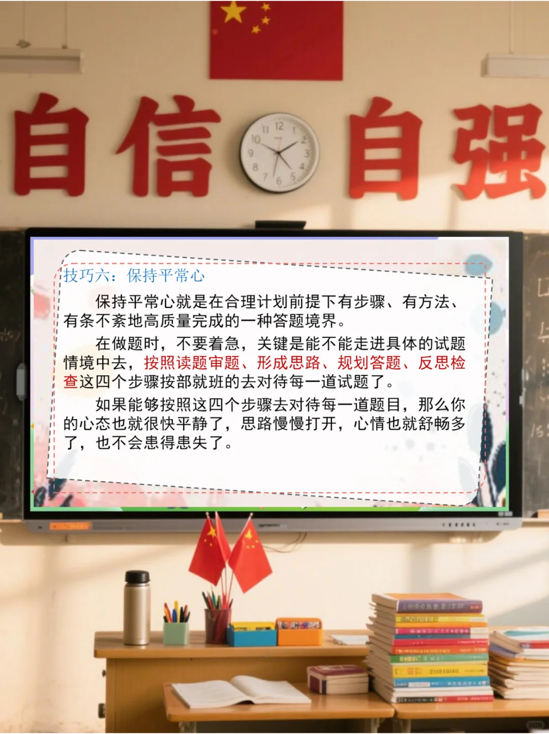 中考前最后一讲，班主任句句封神，💯稳了 第1张