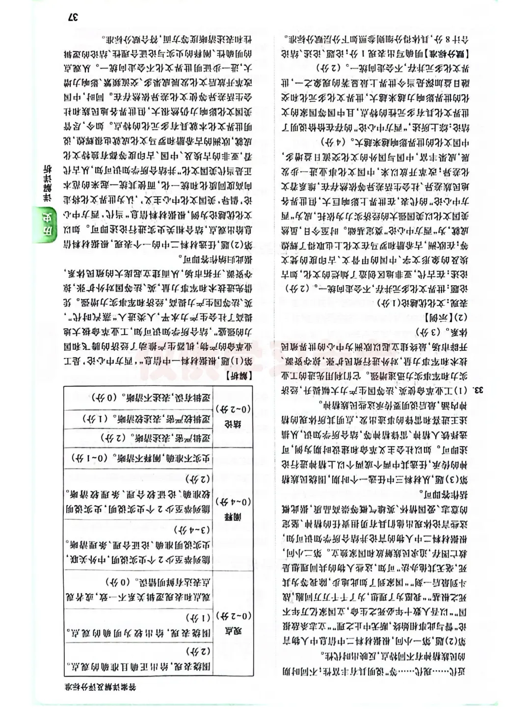 2025年广东省中考定心卷 历史 第1张