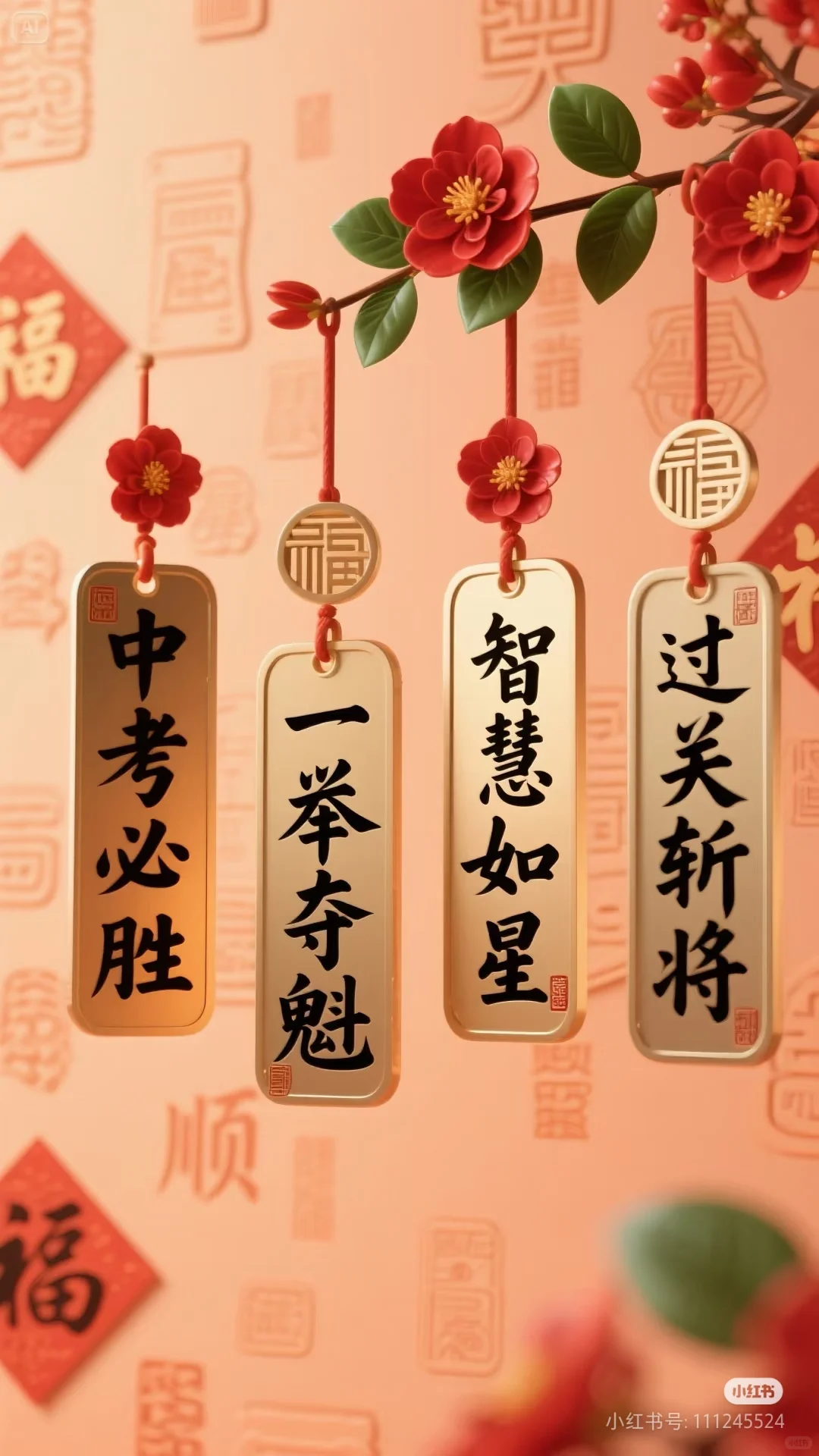 中考加油！必胜！ 第1张