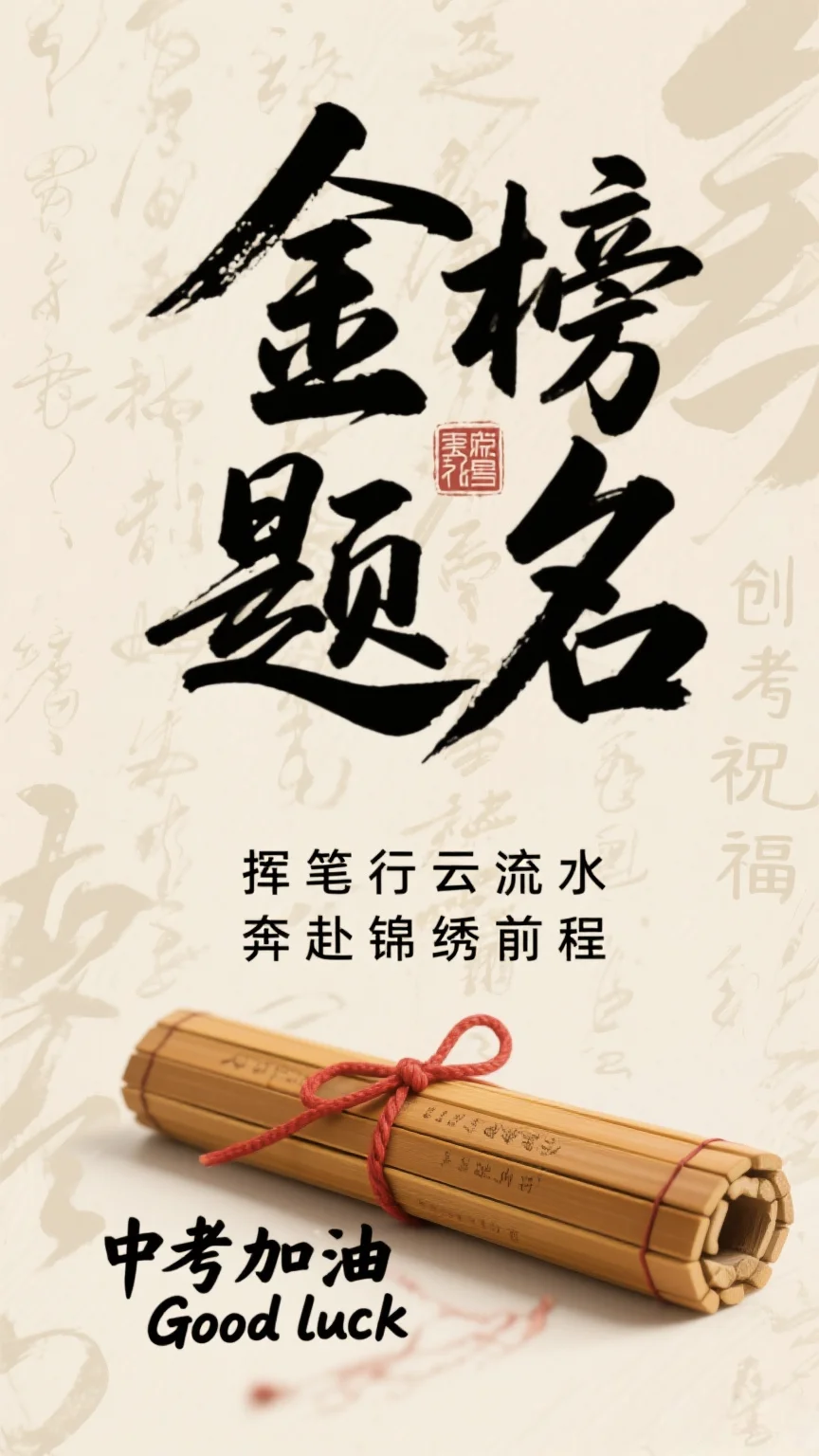 中考倒计时⏳｜少年执笔，未来可期！ 第5张