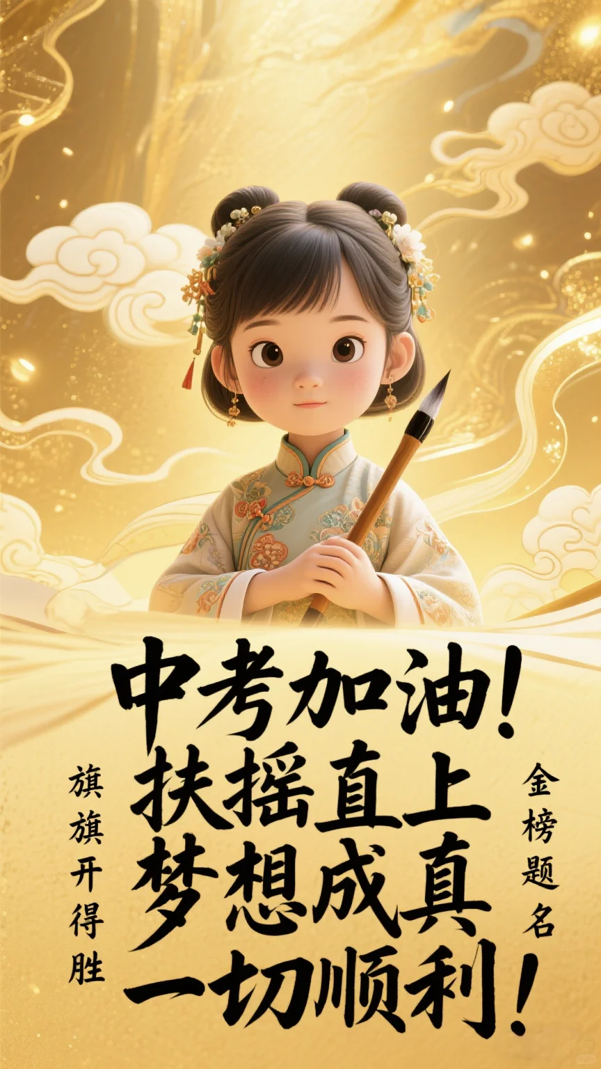 中考倒计时⏳｜少年执笔，未来可期！ 第2张