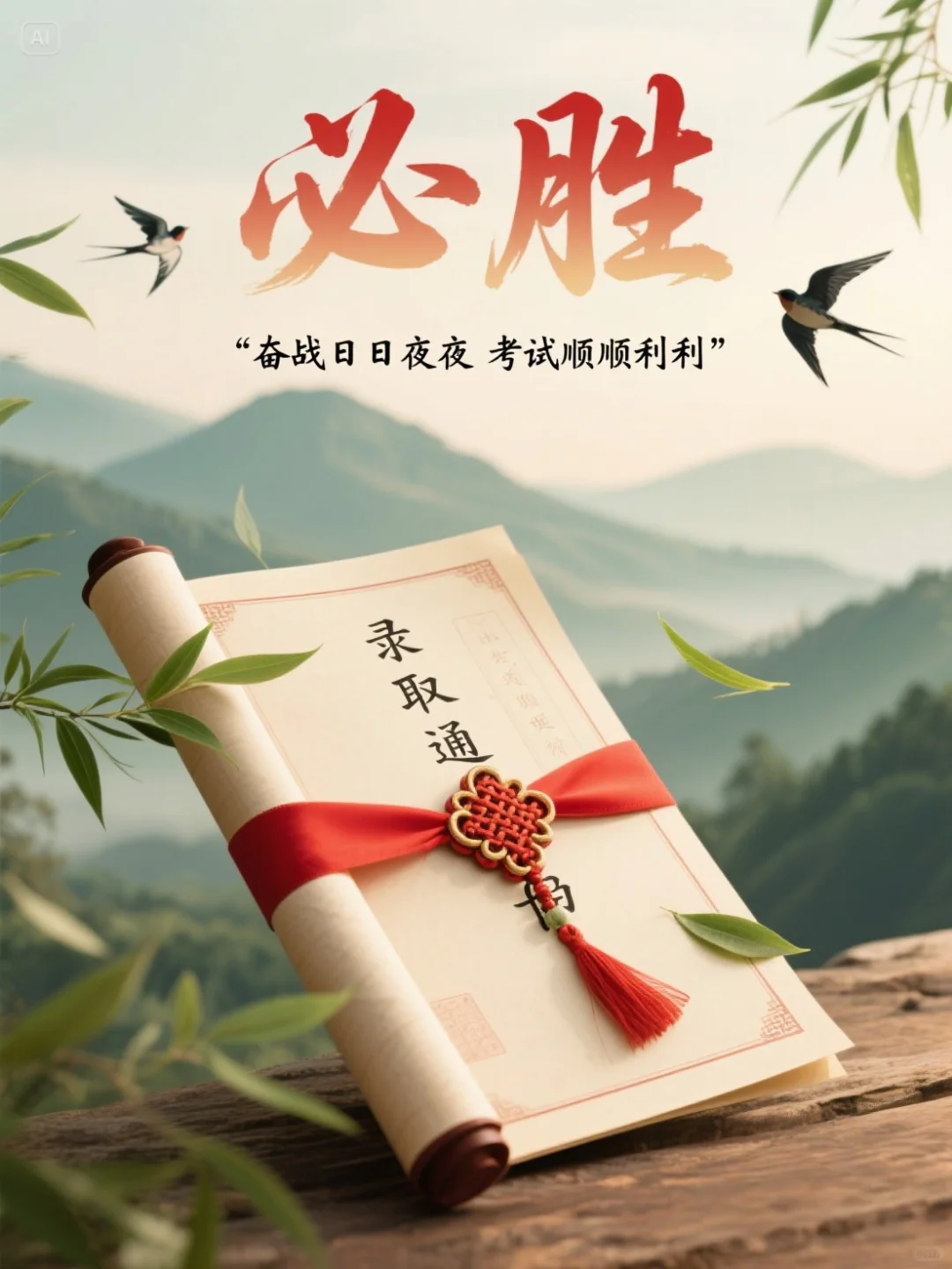 中考倒计时，适合中考发圈的祝福语 第3张