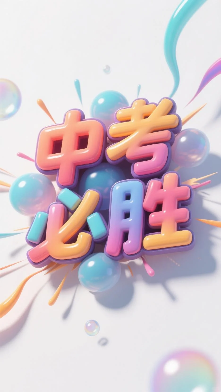 2025年中考加油图片祝福壁纸 第4张