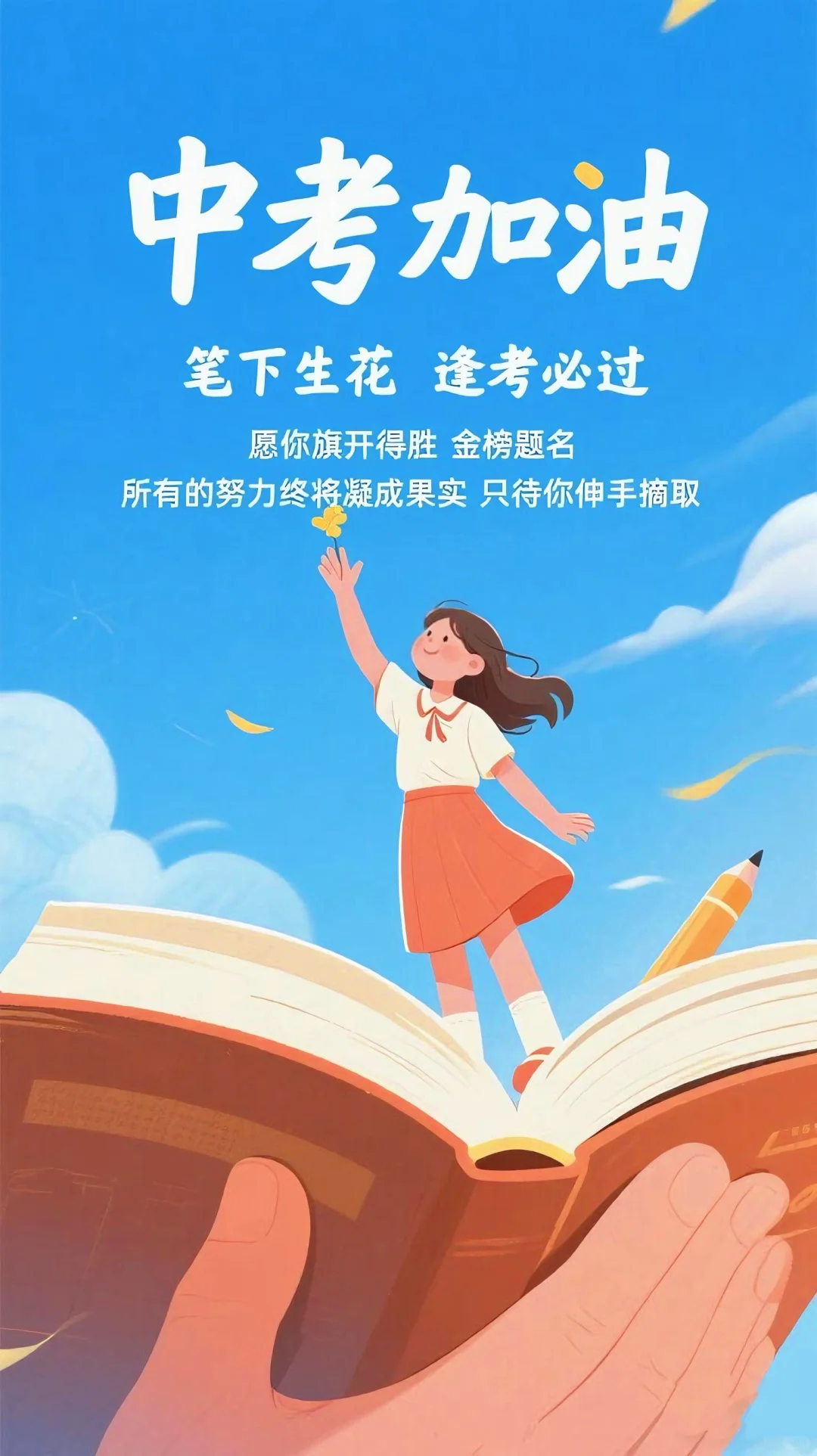 中考倒计时 | 全力以赴，笔下生花✨ 第5张