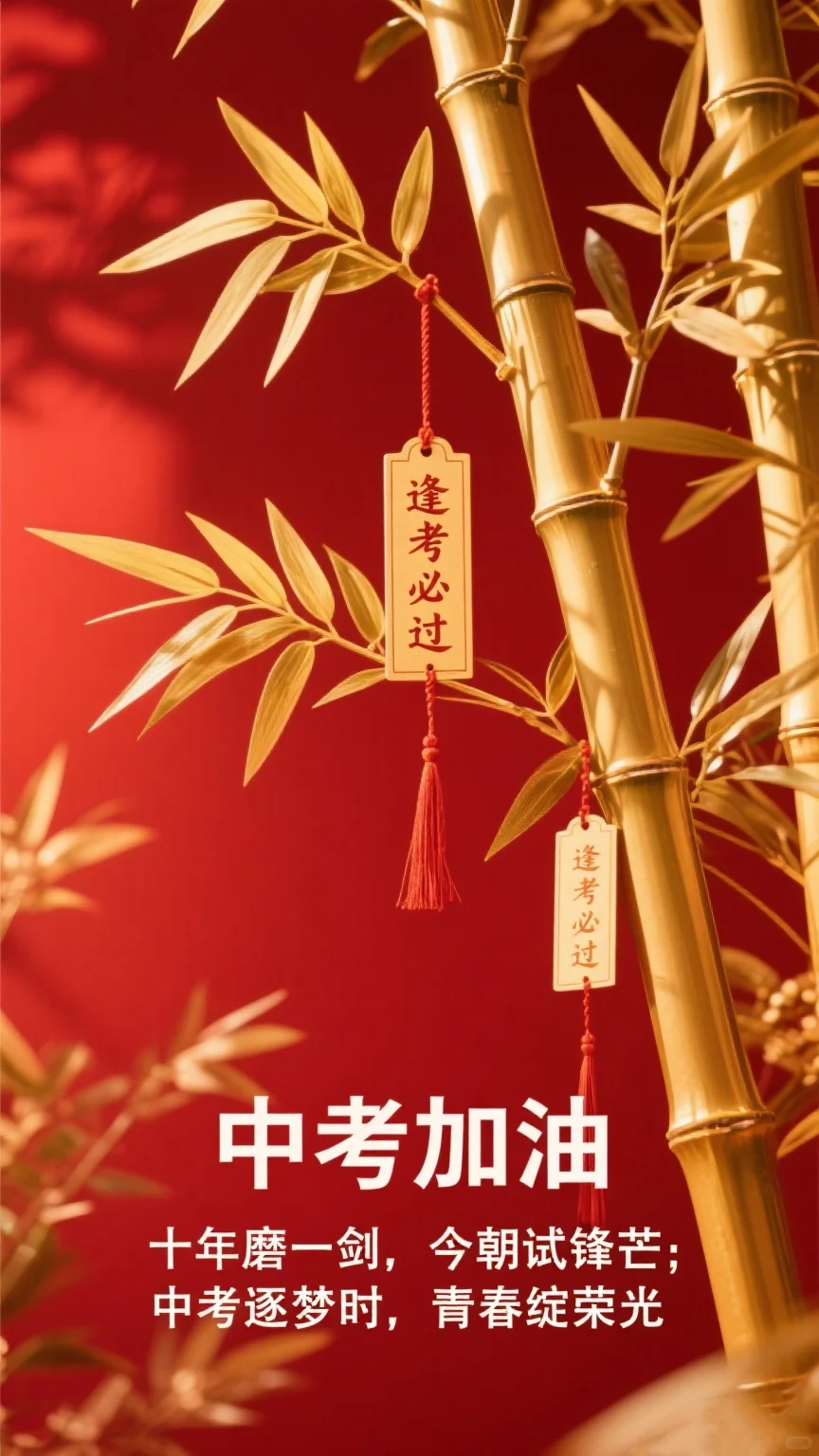 中考必胜✨ 少年们请全力奔赴这场青春试炼 第6张