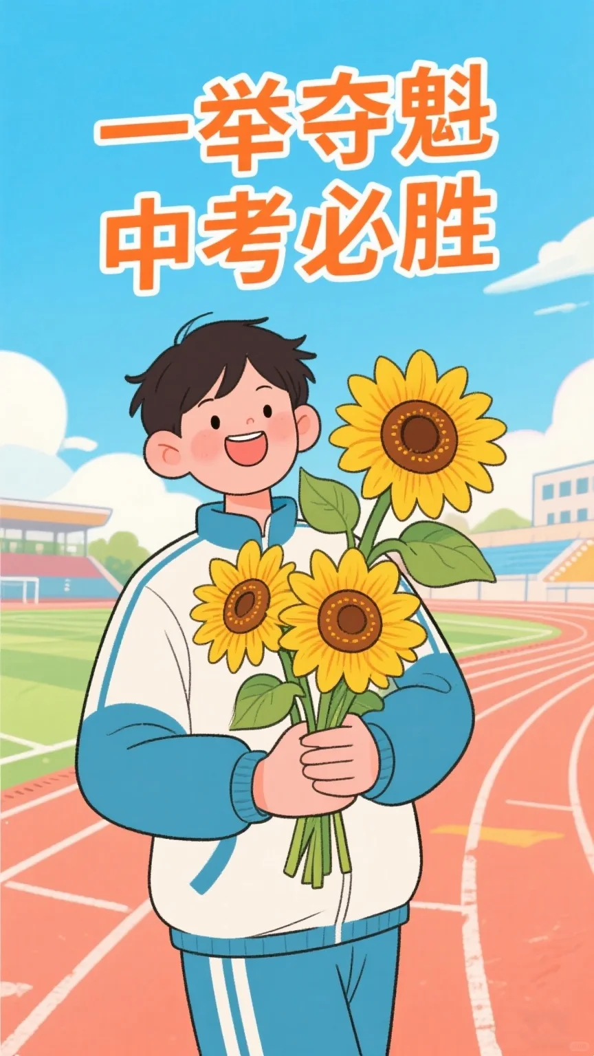 中考必胜✨ 少年们请全力奔赴这场青春试炼 第5张