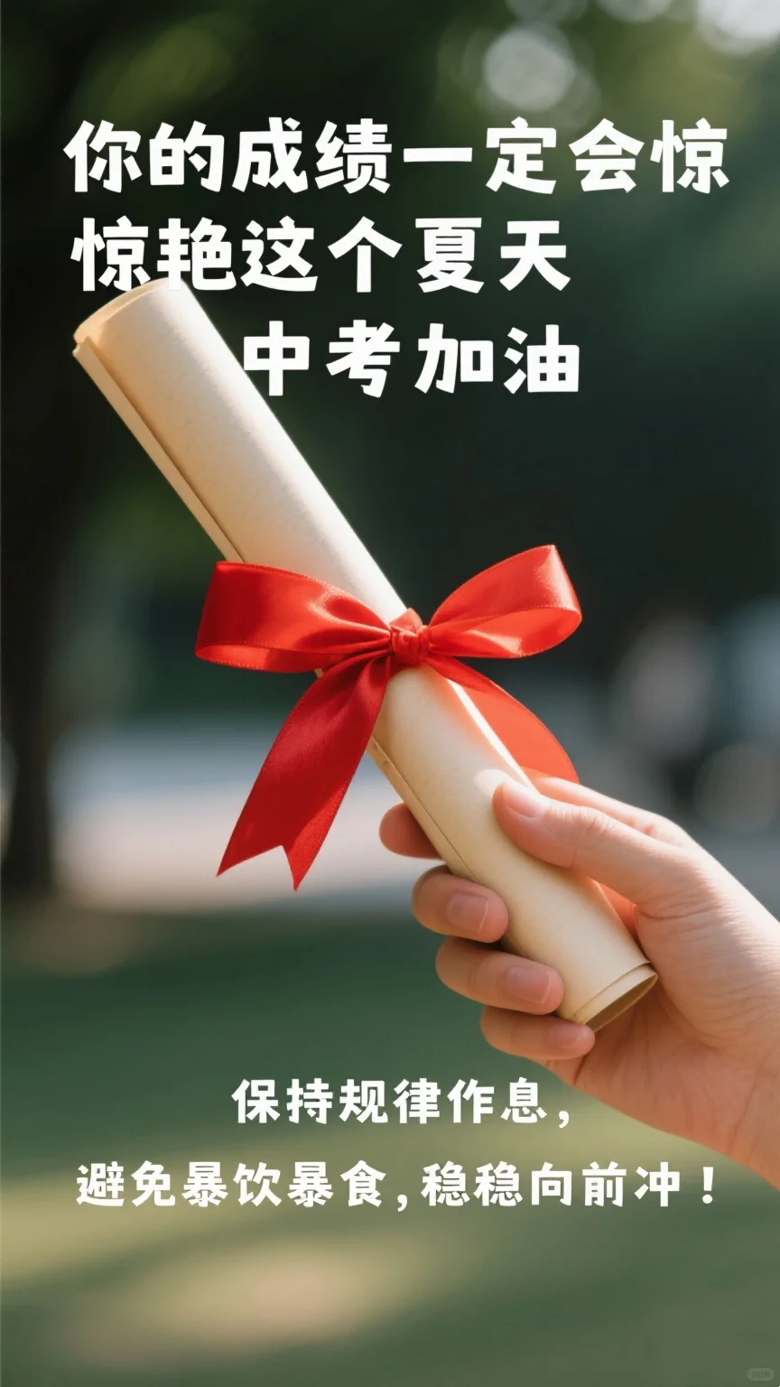 中考必胜✨ 少年们请全力奔赴这场青春试炼 第2张