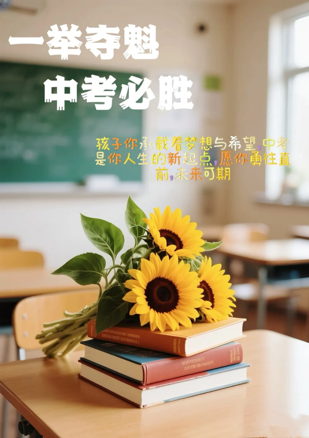 中考收官日，阳光灿烂天！ 第1张