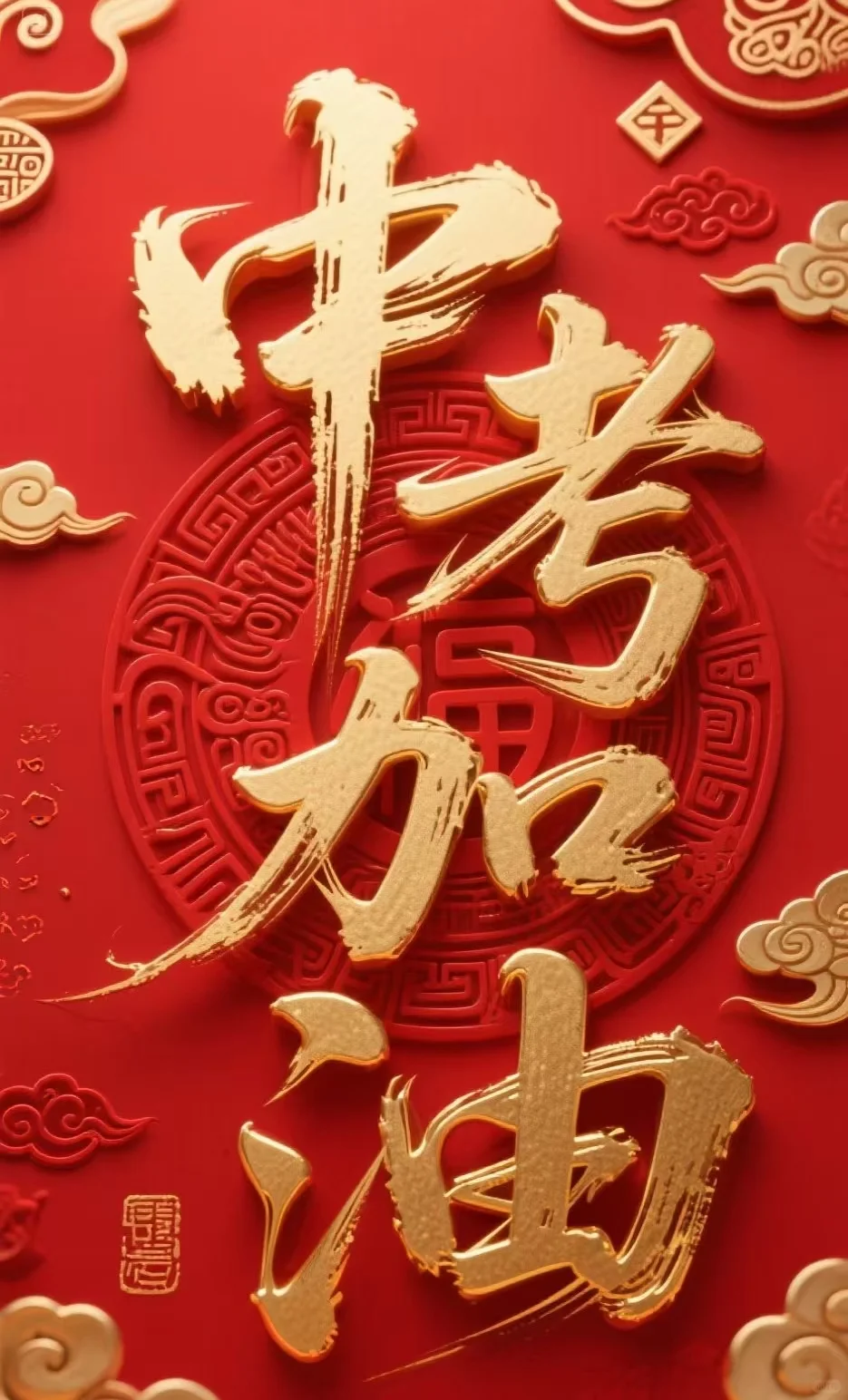 中考加油中考必胜中考朋友圈海报中考文案 第4张