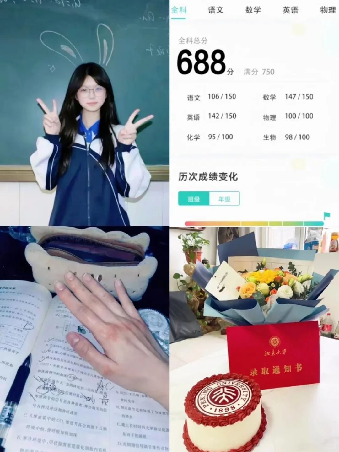 初中还玩呢真以为自己能考上啊 第2张