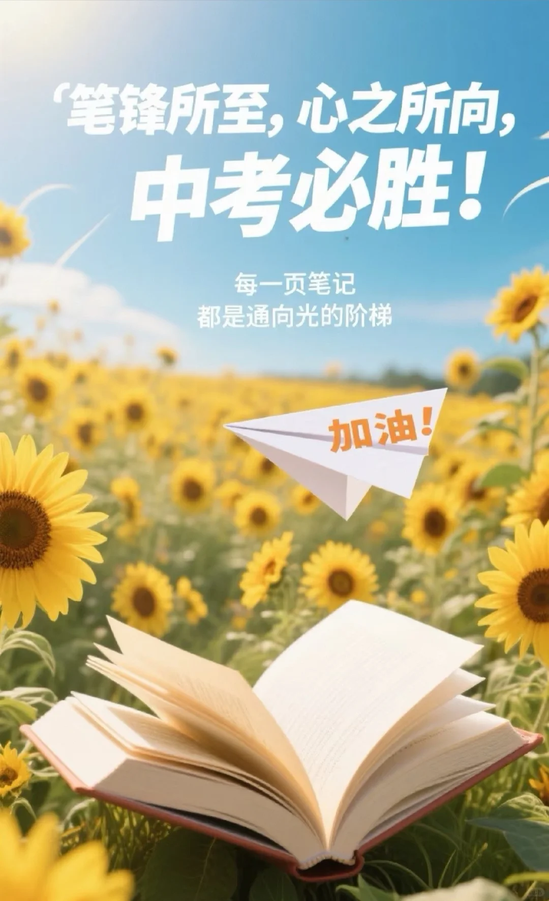中考加油！笔锋所至，心之所向！ 第2张