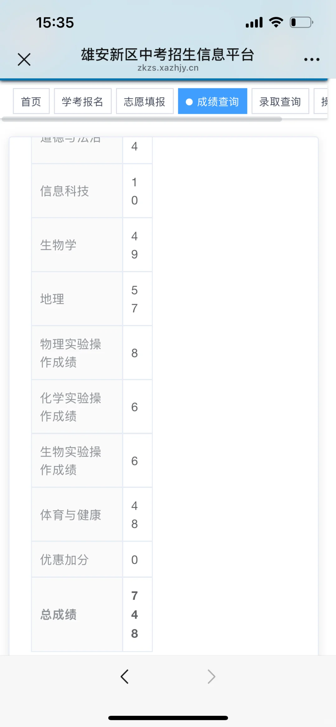 河北中考雄安出分啦 第1张